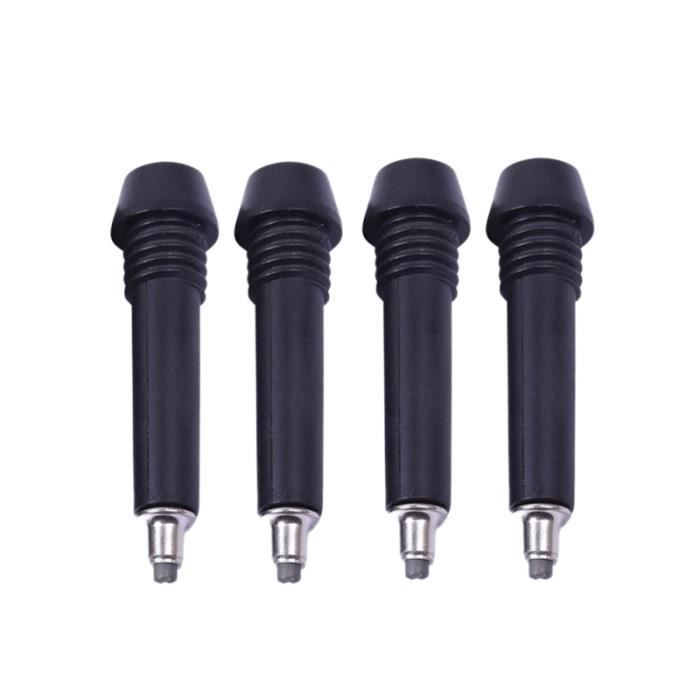 4 Embouts De Rechange Pour Bâtons De Randonnée - Pointe Acier Tungstène - Antidérapants - 8 Cm