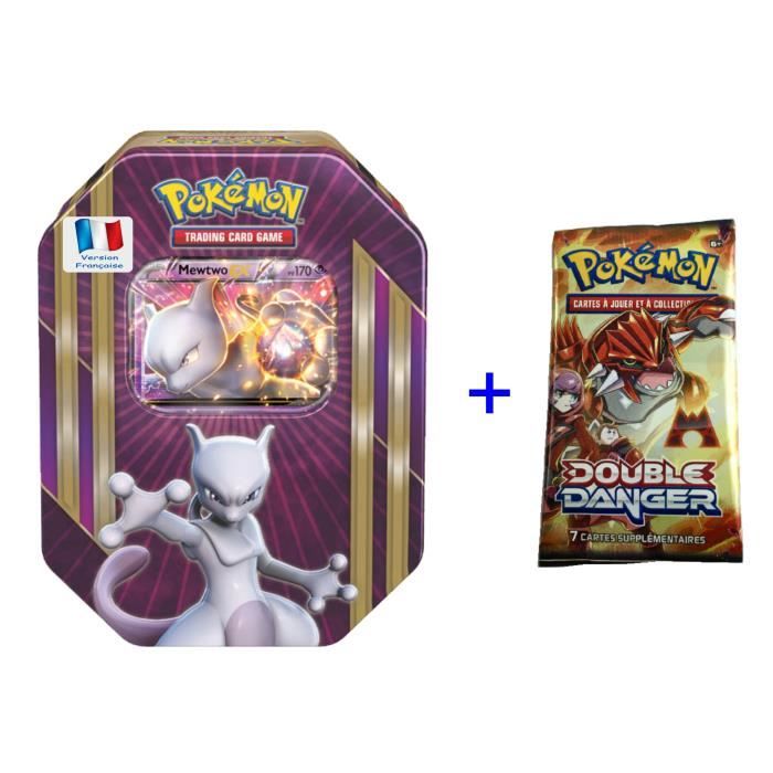 Carte Pokemon Pokebox 16 Pob28 Mewtwo Ex 170 Pv 1 Booster Double Danger Cdiscount Jeux Jouets