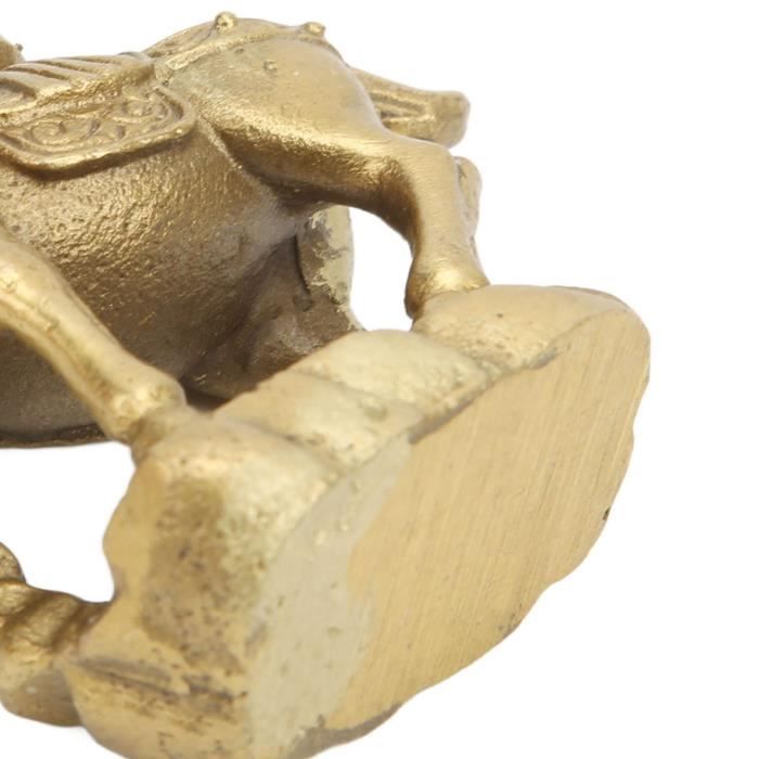 Médaillon De Bride Pour Chevaux En Laiton