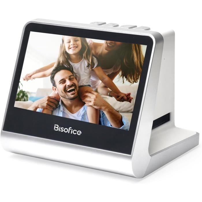 Scanner Photos 22MP écran 5 Pouces Scanner De Films Et Diapositives 35mm/ 110mm - Écran LCD 5", Conversion 22 MP, Sans Ordinateur Picture Negative