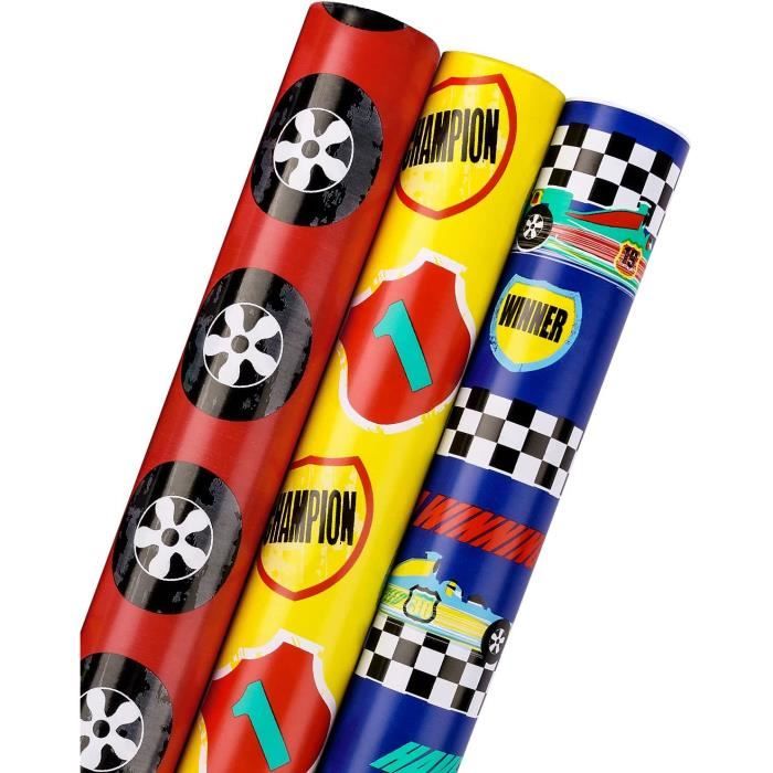 Rouleau Papier D'emballage/bordure 75cm X 250m - 80g/m², 15kg, Pour Protection Ou Décoration