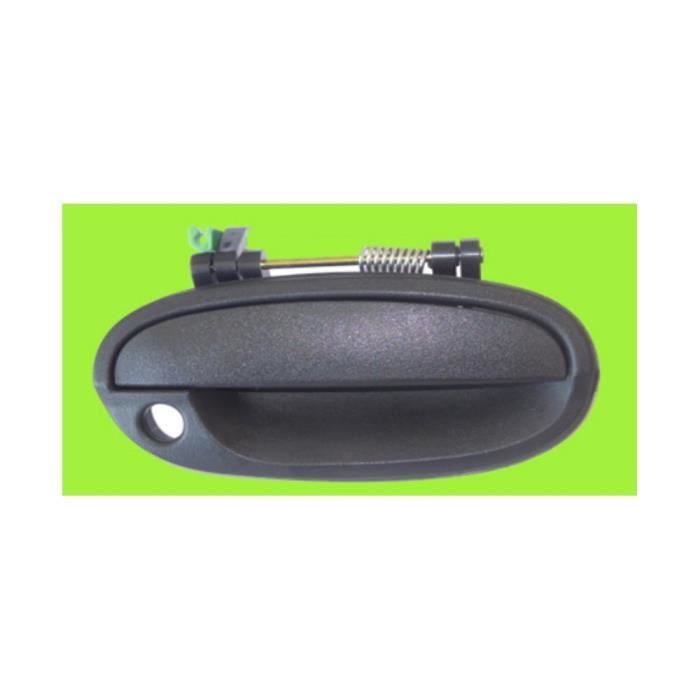 Poignee De Porte Exterieure Avant Droite Noire Chevrolet Spark De