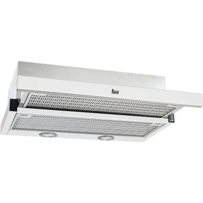 Hotte standard Teka CNL6415WH 60 cm 385 m3h 64 dB - vue 2