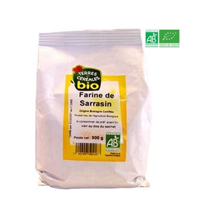 Farine De Sarrasin Bio 500 G Achat Vente Chips Farine De Sarrasi 567535 Cdiscount