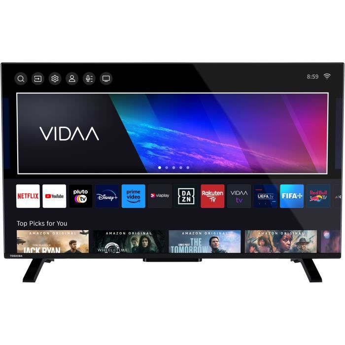 TOSHIBA 43UA2363DG - TV LED 43 (108 cm) - 4K UHD 3840x2160 - Dolby Vision - TV connecté Android - 3x