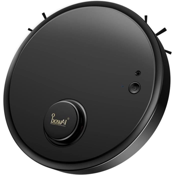 Ob12 Robot Aspirateur 1200Pa Forte Aspiration Calme Et Mince 200Ml Bac