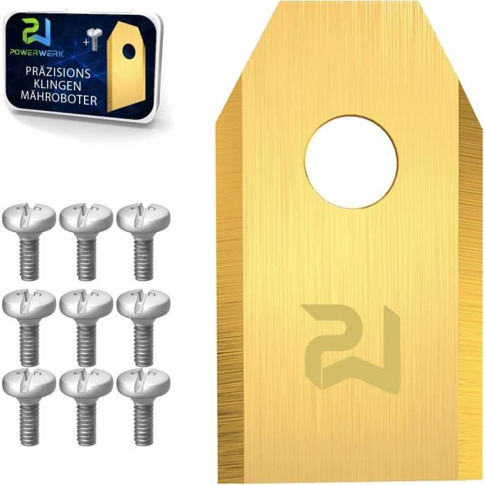 Couvercles De Protection Pour Lame De Débroussailleuse - Lot De 2 En Acier Inoxydable - 6.5 X 2 X 5 Cm