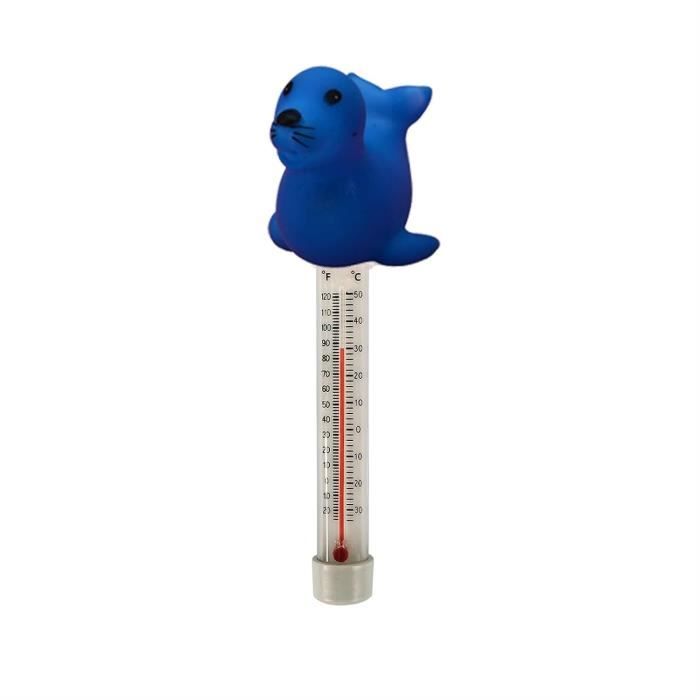 Thermomètre Flottant Pour Piscine – 7x10x21 Cm, Double échelle °C/°F, Avec Ficelle