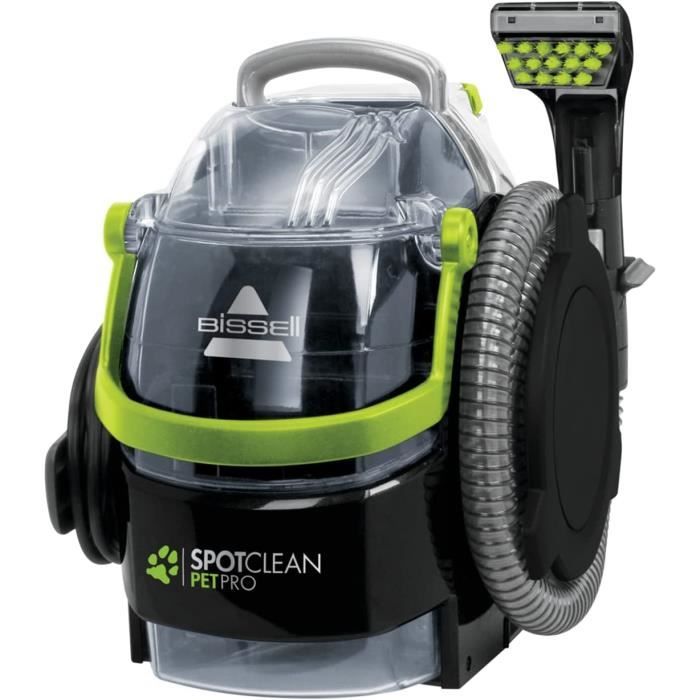 BISSELL SpotClean Pet Pro, Nettoyeur pour Taches Spécial pour Animaux de Compagnie , pour les Tapis, les Tissus d'ameublement et la