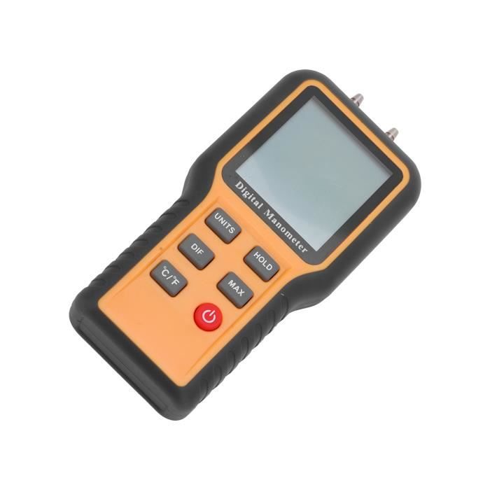 VBESTLIFE Instrument de mesure Manomètre numérique VentPression Air — free download