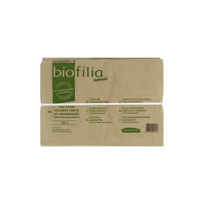 Sac dechet deals vert papier 100l