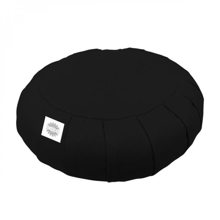 Coussin Zafu Bean Products - Rond Yoga Méditation - Couleur Aqua - USA