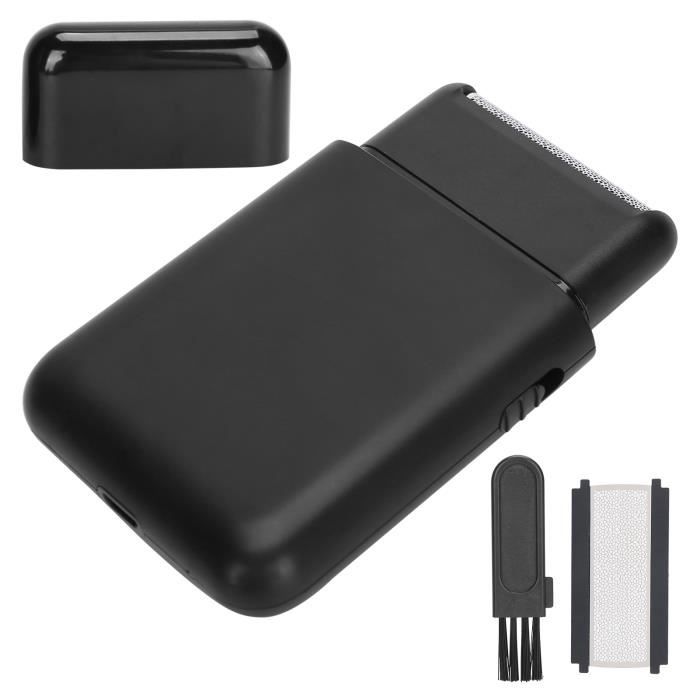 Rasoir électrique - VVIKIZY - Rasoir à grille - Charge USB - Autonomie 45 min - Noir