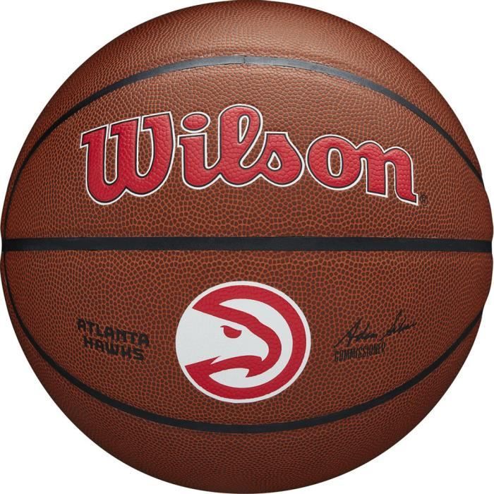 Ballon Atlanta Hawks NBA Team Alliance - inflated display / brown / atlanta hawks - Taille 7