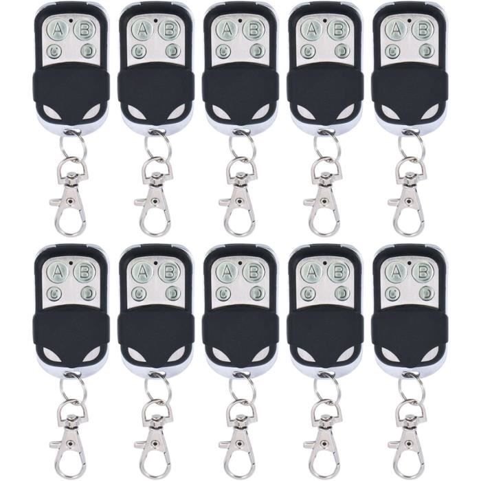 Télécommande Porte-Clés CAME TOP432EE 2 Boutons Gris - Pour Portail Électrique Et Barrière