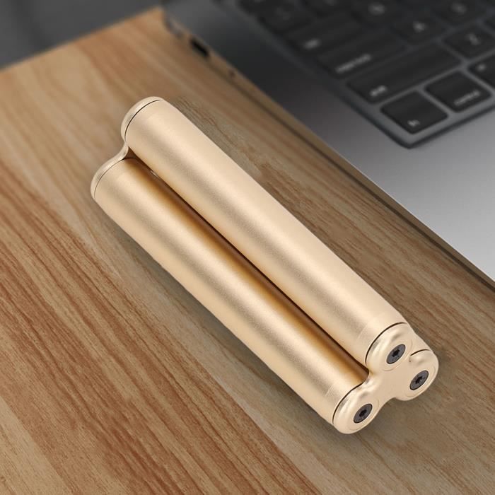Jouet Coulissant De Poche En Laiton Et Acrylique – Curseur Haptique Anti-stress (neuf)
