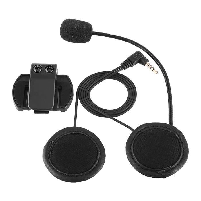 Accessoires pour oreillette Bluetooth Microphone pour oreillette Bluetooth pour interphone casque moto V4 - V6 HB022
