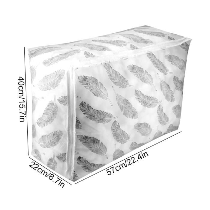TopLLC Sac De Rangement, Sac D'Emballage Grande Capacité, Boîte De Rangement Portable, Sac De Rangement Pour Couette En Coton