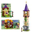 LEGO® Disney Princess La tour de Raiponce - Ensemble de Jeu de la Tour du Château avec 2 mini poupées-1