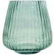 Vase en verre haut - Ø17,7 x H18 cm - Vert-1