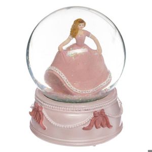 Boule Villeroy Et Boch Boule à Neige Le Petit Prince Rose - Kiub Décoration Chambre Enfant
