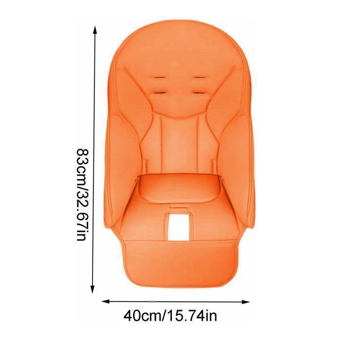 Vuggdt Housses De Chaise Haute Bébé En Cuir Synthétique - Protection Salle à Manger Respirante