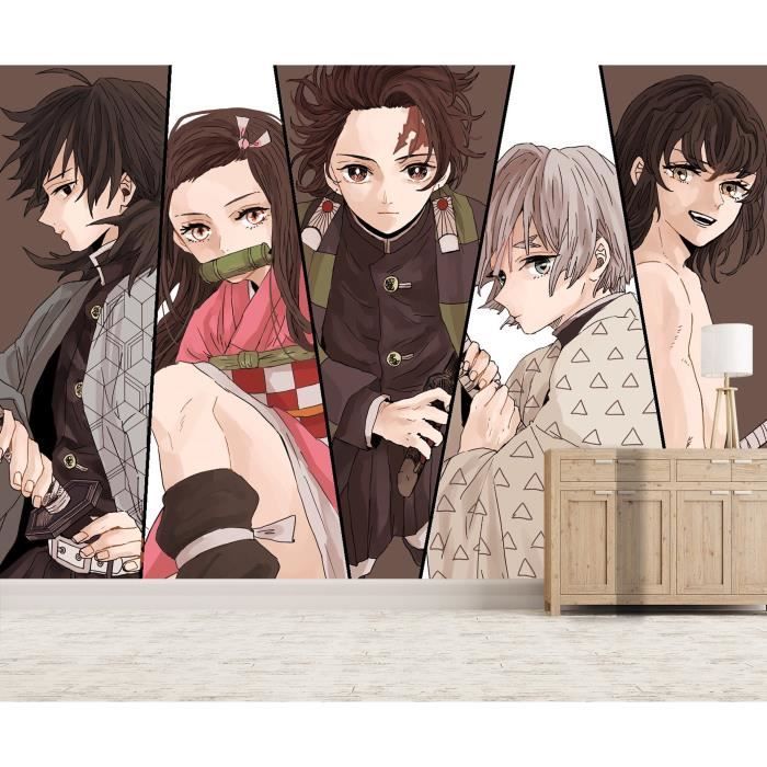 Lampe Demon Slayer Officielle - Lampe LED 30cm Avec Personnages - USB Ou Piles - Déco Anime Et Manga