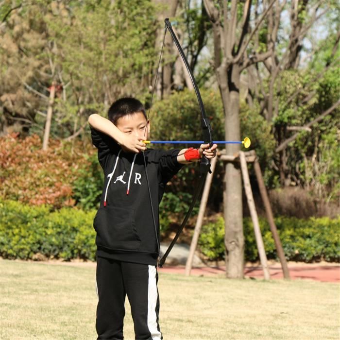 Xinbo 4 Styles Jouets de Sport pour Enfants Arc et Flèche avec Cible d′Archery L