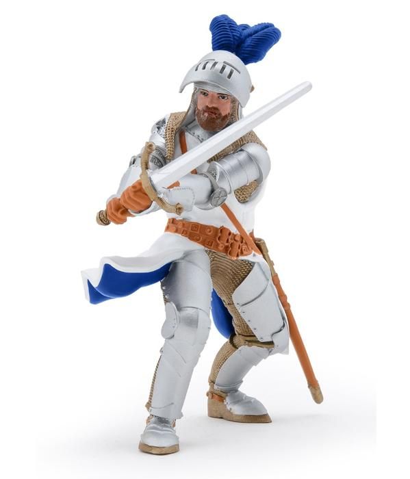 Figurine Cheval du roi Arthur bleu - Médiéval | Papo France Figurine Cheval du roi Arthur bleu - Médiéval | Papo France