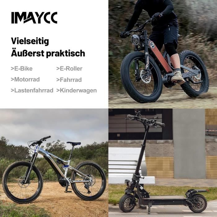 Antivol Menotte Pour Trottinette électrique - Câble 1,2m - Avec Sac étanche Et Gaine Silicone - 4