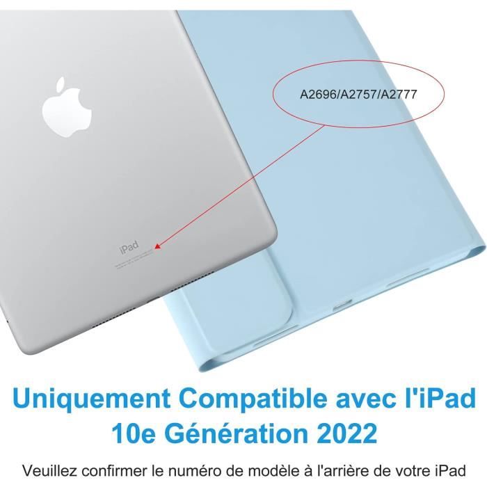 Coque Uniquement Compatible Avec IPad 10e Génération (2022