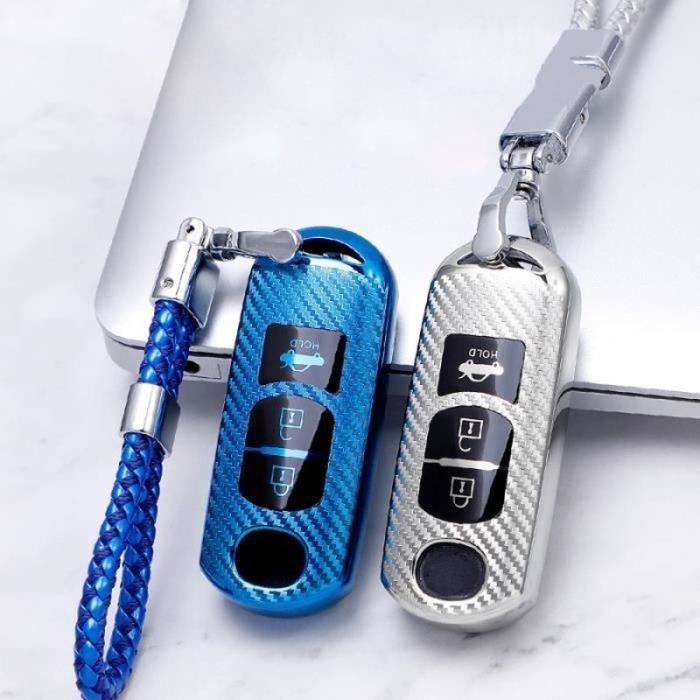 Porte-clés Sans Clé (key Fob) Compatible Mazda 3 / CX-3 / CX-5 - Modèle Générique Neuf - Noir