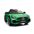 Voiture électrique pour enfant Mercedes GTR Mini 12v Vert - Marque ATAA CARS - Batterie 12v - Extérieur-2
