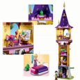 LEGO® Disney Princess La tour de Raiponce - Ensemble de Jeu de la Tour du Château avec 2 mini poupées-2