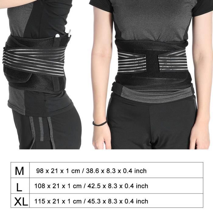 CEINTURE LOMBAIRE Ceinture de Douleur Masculine Corset Dos pour