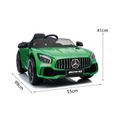 Voiture électrique pour enfant Mercedes GTR Mini 12v Vert - Marque ATAA CARS - Batterie 12v - Extérieur-3