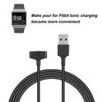 Chargeur Câble pour Fitbit Ionic, Câble de Charge USB Remplacement pour Fitbit Ionic - BOYOU-3