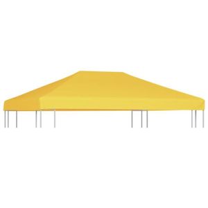 Voile D'ombrage Rectangulaire 3x2.6 M - Toile 300D étanche, Protection UV, Pour Tonnelle Ou Pergola - 4
