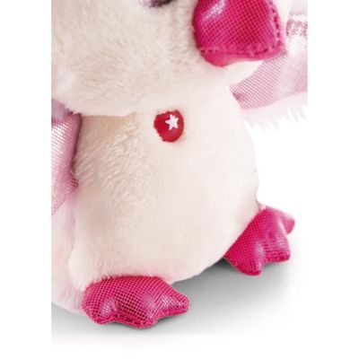 NICI Glubschis : l'Originale Henlou la Poule de Glubschis 15 cm Animal en Peluche avec de Grands Yeux pailletés Jouets douillets pour Les Amateurs de Peluches Cadeau Original Enfant pas cher