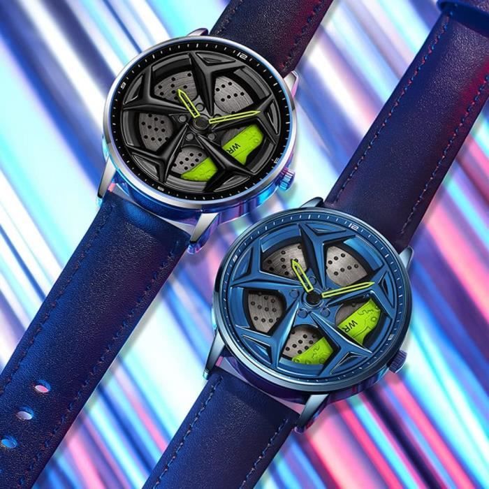 360 Cadran Rotatif Moyeu De Moyeu De Forme Montre Contour De