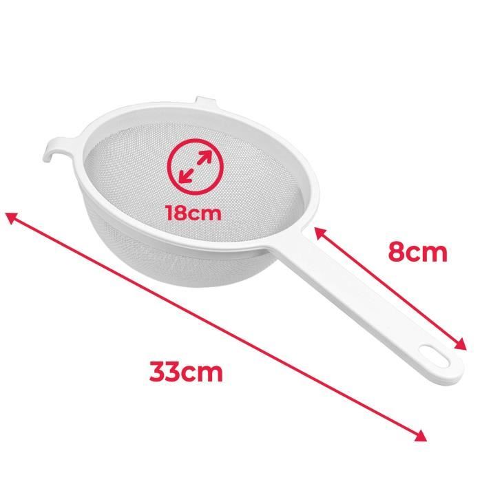 Lot De 10 Passoires à Manche 20 Cm - Neuves - Destockage Pro