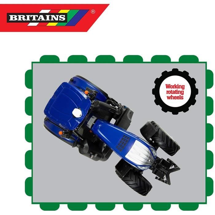 NEWRAY, NEW HOLLAND CR9090 avec Tracteur et remorque, échelle 1/32