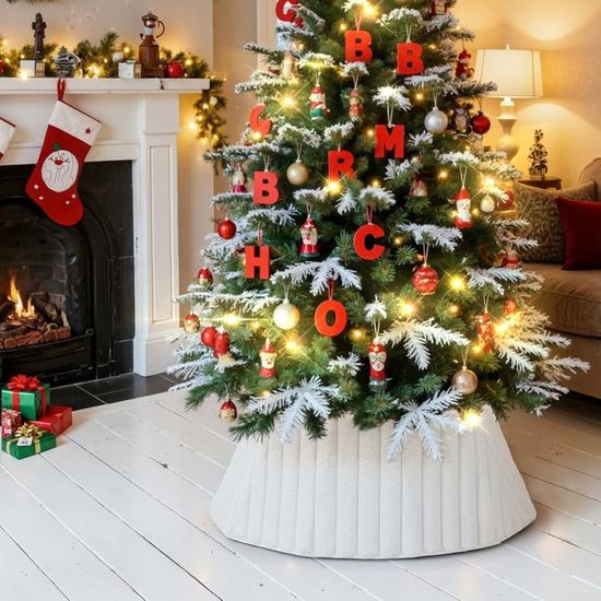 Sac Sapin Lanpn Jupe De Sapin De Noël 60cm Tapis De Sapin De Noel