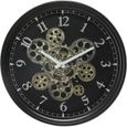 Horloge mécanisme Luxe - Atmosphera Noir-0