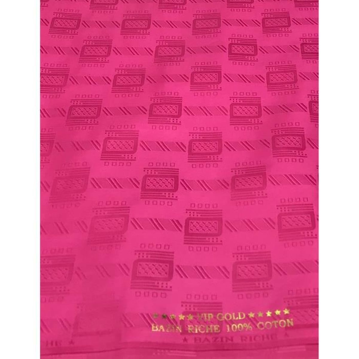 Bazin Couleur Saumon Clair Bazin Riche Original Brocade Vip Gold Tissu Africain Superbe