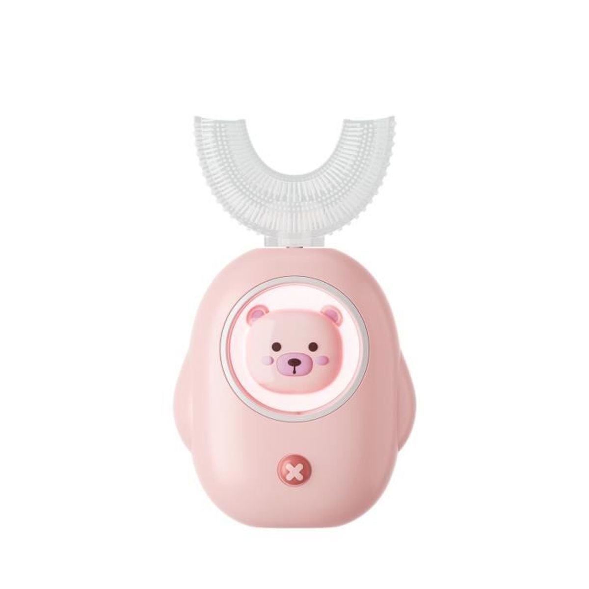Porte-Brosse à Dents Enfant En Forme De Dent - Support Mignon Pour Salle De Bain, 4 Trou