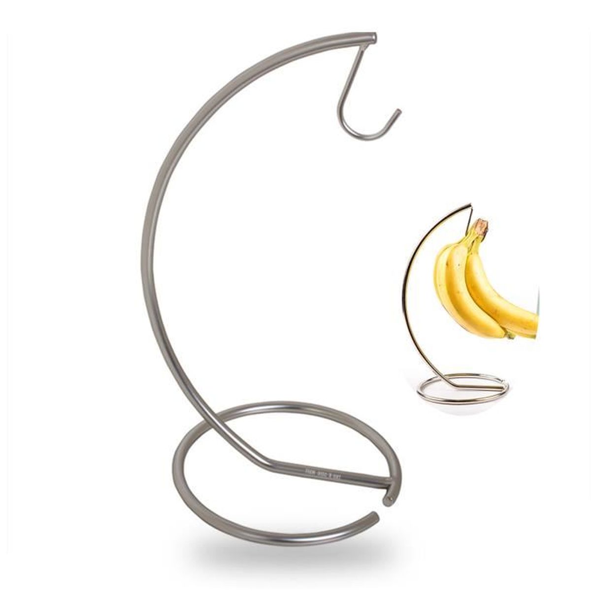 Moderne TFH Corbeille à fruits en forme de banane Jaune