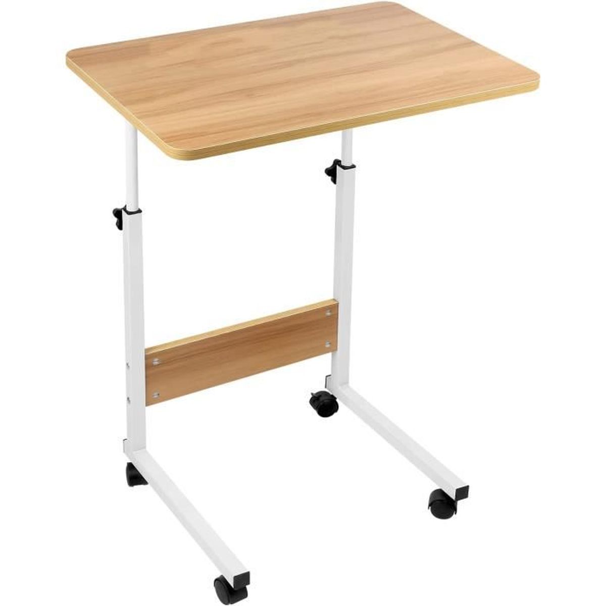 Bureau Portable DeskLogics 43,2cm - Pour Lit/Canapé, Antidérapant, Tapis Souris Rétractable