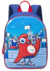 Sac à Dos Enfant - JO - Paris 2024 - Polyester - Lanières Ajustables - 32x25x11 cm