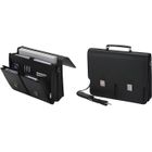 Attaché caisse - Alassio - VENETO - PU - Noir - Compartiment ordinateur portable